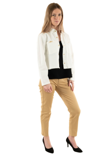 Blousons et vestes Le Temps Des Cerises manuela 1001 white