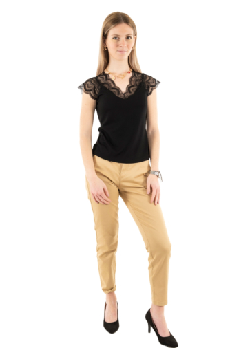 Tee shirt morgan 222-delo noir