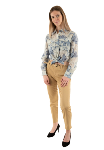 Chemisier guess jeans w5gh03 p8gz dreaming lilies prin