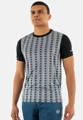 Tee shirt sergio tacchini morgana 2005-blk/wht