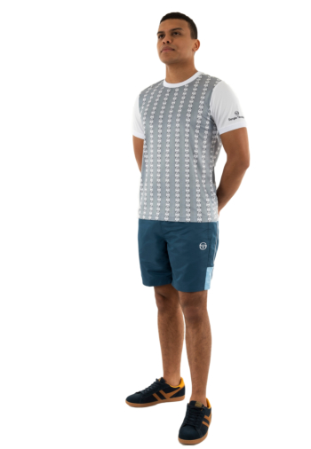 Tee shirt sergio tacchini morgana 1008-wht/blk