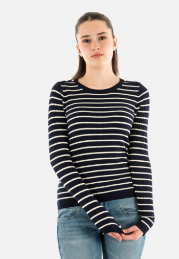 Pull leger only mila navy blazer birch