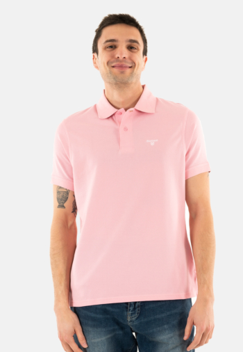 Polos barbour lightweight sports polo shirt pi51 pink
