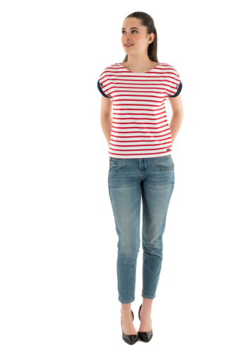 Pull leger saint james perigny neig/tul/marin