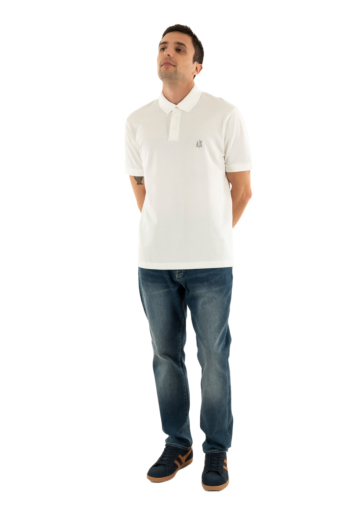 Polos armani exchange xm000367 u0009 off white
