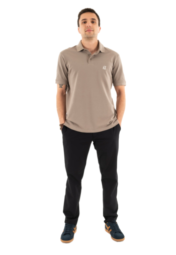 Polos armani exchange xm000367 u6107 driftwood