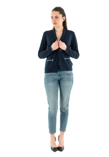 Blousons et vestes sun valley yolie 6420 bleu marine