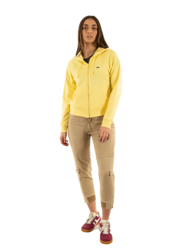 Sweat lacoste sf9213 107 jaune