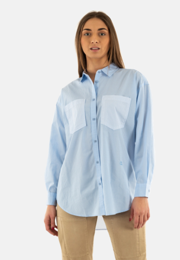 Chemisier Le Temps Des Cerises arrakis 3001 blue