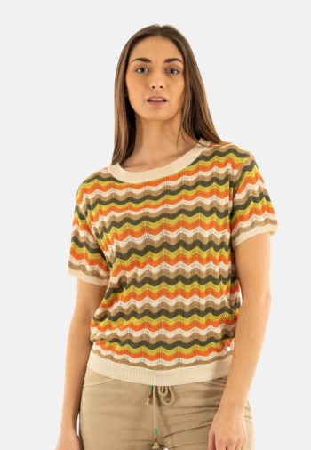 Pull leger freeman t. porter pelona wavy cv87 55 green