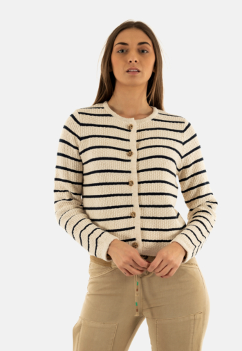 Gilets cardigans grace & mila paca_12884 beige