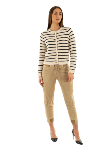 Gilets cardigans grace & mila paca_12884 beige