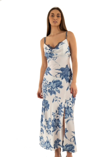 Robe guess jeans w5gt10 p7wq dreaming lilies prin