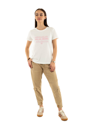 Tee shirt salsa graphic print brandi 011