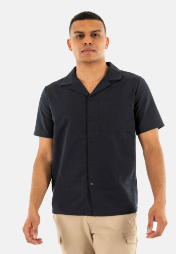 Chemise manches courtes Le Temps Des Cerises casia 3305 peacoat
