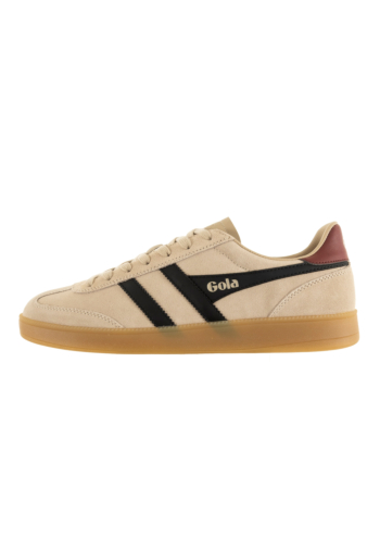 Baskets basses gola viper cb bone/black/red