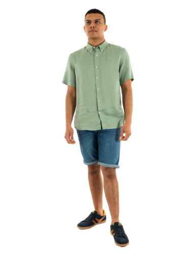 Chemise manches courtes timberland mill brook ec61 green bay