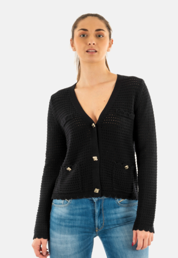 Gilets cardigans morgan 251-mclip noir