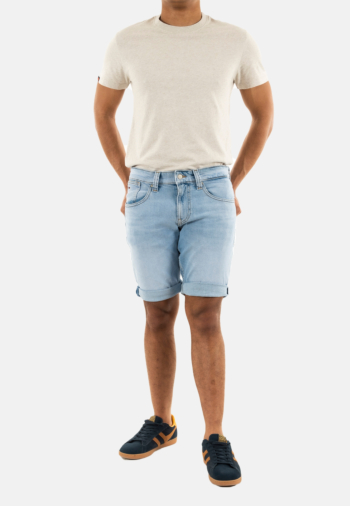Shorts bermudas tommy jeans ronnie bi0112 1ab denim light