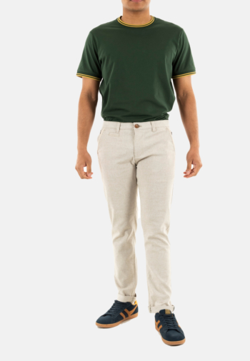 Pantalons Benson & Cherry jeefiter beige