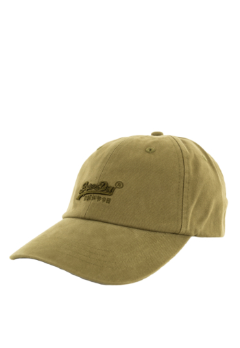 Casquettes superdry vintage embroidery ztv olive khaki