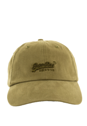 Casquettes superdry vintage embroidery ztv olive khaki