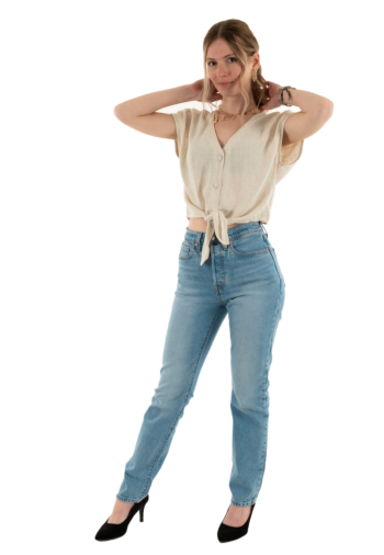 Chemisier manches courtes only siesta moonbeam