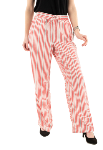 Pantalons only windy cloud dancer w high risk red/black