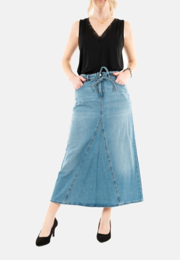 Jupe only sophia light blue denim