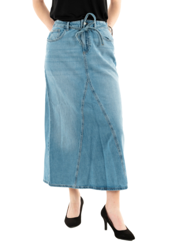 Jupe only sophia light blue denim