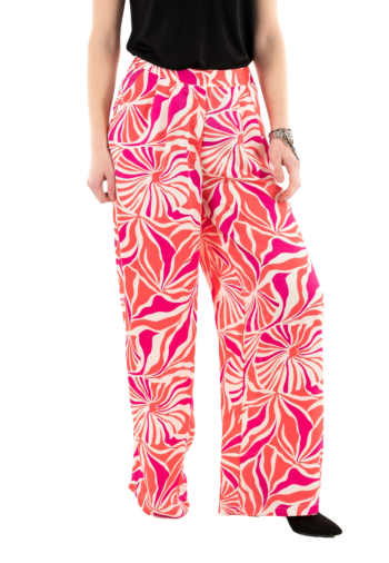 Pantalons only paula camellia rose spinning leaf