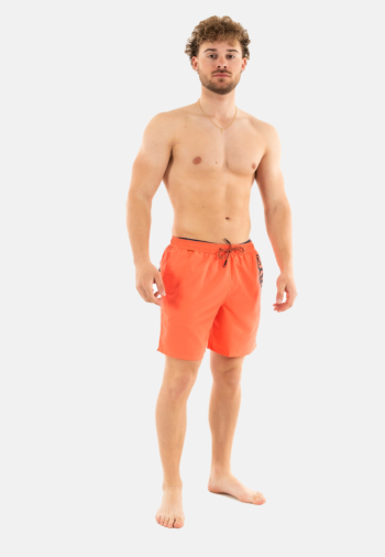 Maillot de bains superdry sport graphic 17 swim mhi hot coral