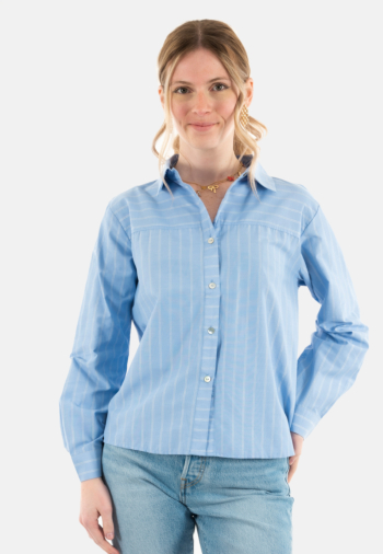 Chemisier yes zee c404 yt00 2700 var.azzurro