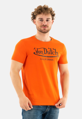 Tee shirt von dutch firstone on orange