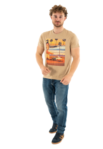 Tee shirt von dutch road b beige