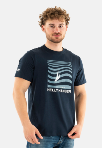 Tee shirt helly hansen shoreline 597 navy