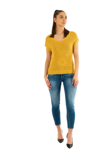 Pull leger morgan 251-mouni safran