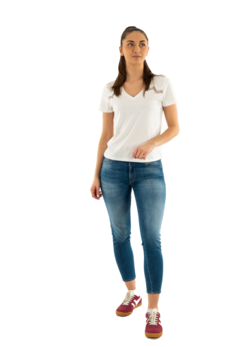 Tee shirt morgan 251-deto off white