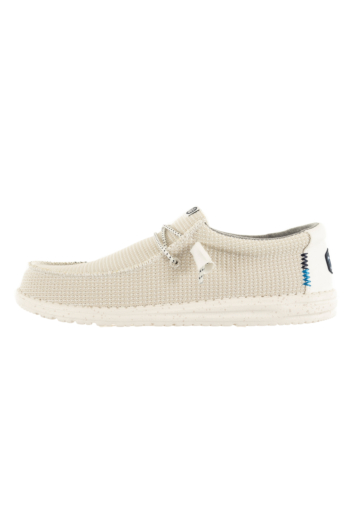 Chaussures bateau hey dude wally sport mesh 100 white
