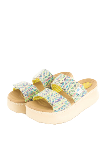 Sandales - nu-pieds hey dude delray slide surf baja 4ny blue multi