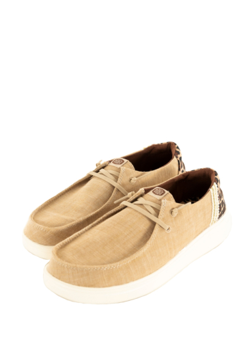 Chaussures bateau hey dude wendy rise animal 2ug tan/multi