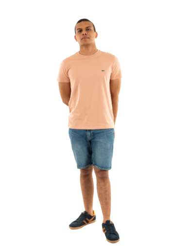 Tee shirt lacoste th6709 zih latte