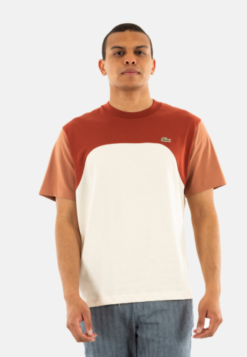 Tee shirt lacoste th9551 hbi laponie/iberis-piste