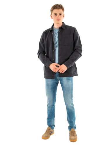 Chemise barbour washed ny91 navy
