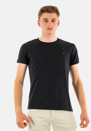Tee shirt Benson & Cherry twist marine