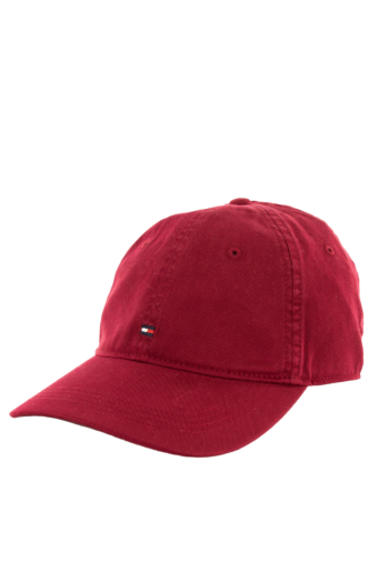 Casquettes tommy jeans flag soft 6 panel xjs rouge