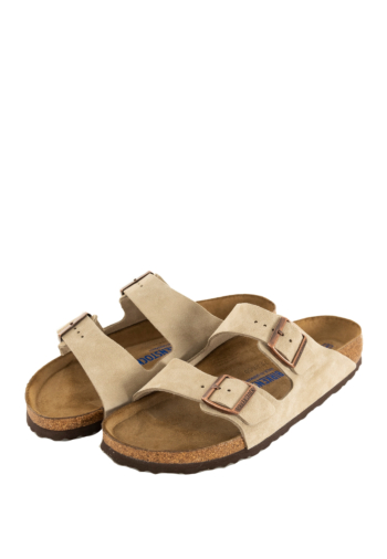 Sandales - nu-pieds birkenstock arizona sfb narrow 00027 -  taupe