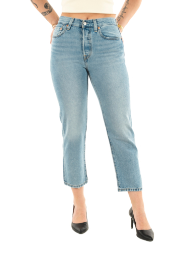 Jeans levi's® 501® crop lightweight 0002 fun flare lb