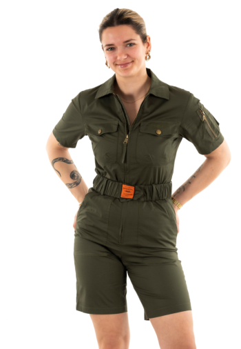 Combinaisons bombers original shorty kaki