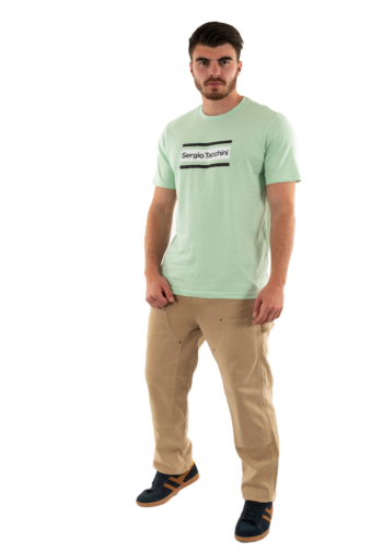 Tee shirt sergio tacchini lared 025 5014-beg/blk